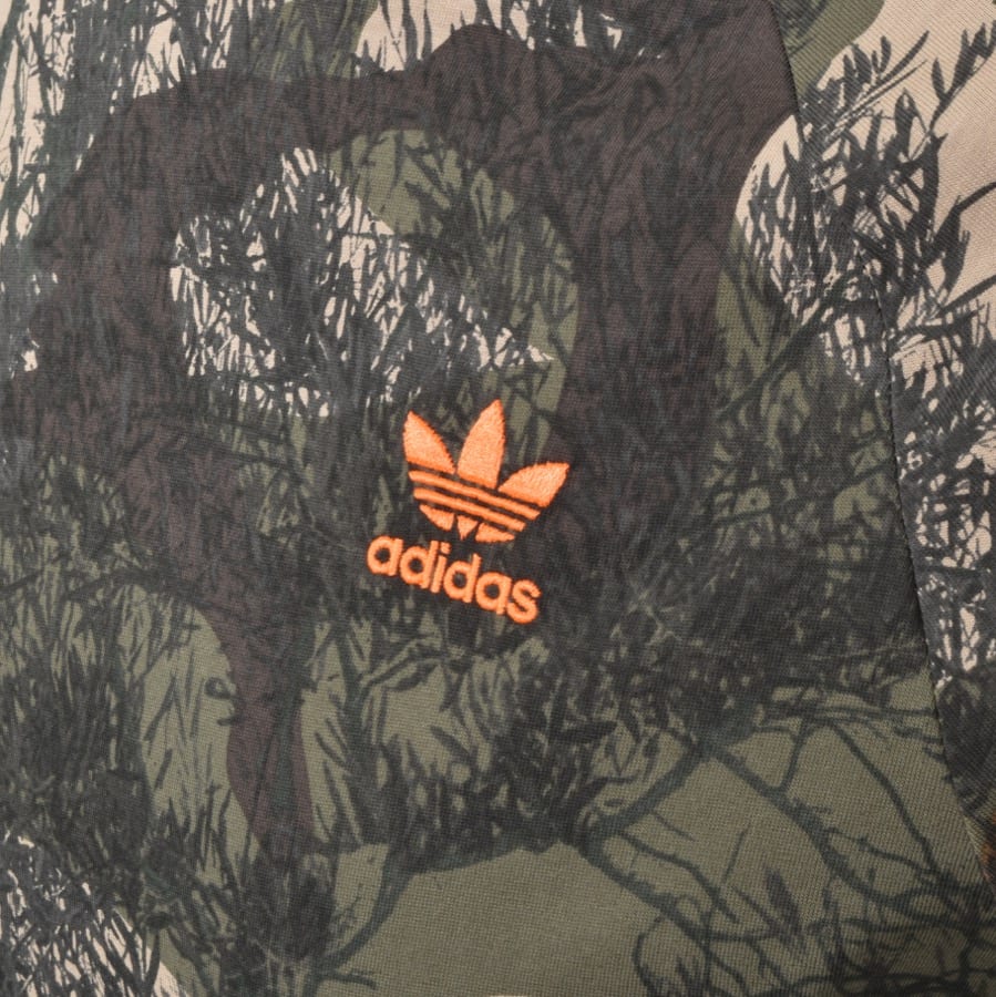 Alternative Image for Productadidas Originals 3 Stripe T Shirt Khaki3